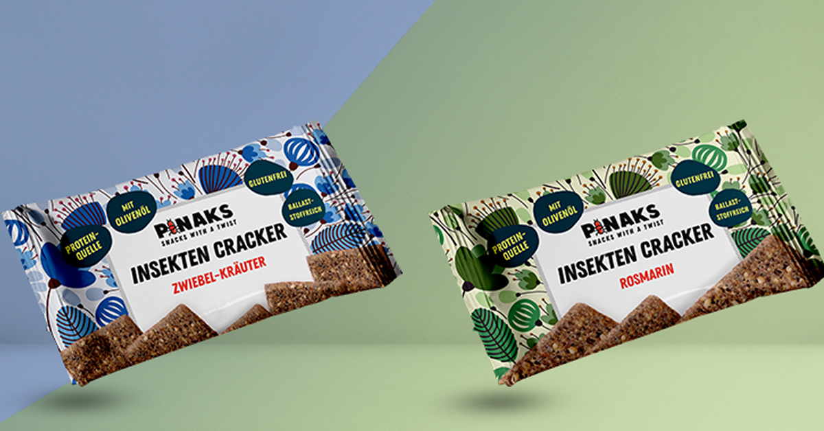 Pinaks Pinaks - Cracker aus Insekten | nearBees