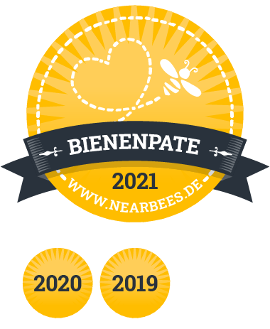 Badge Bienenpatenschaft Jahr 3