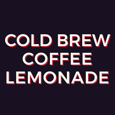 Caffezza - Cold brew coffee lemonade