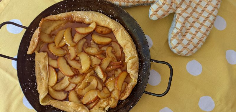 Apple Honey Dutch Baby