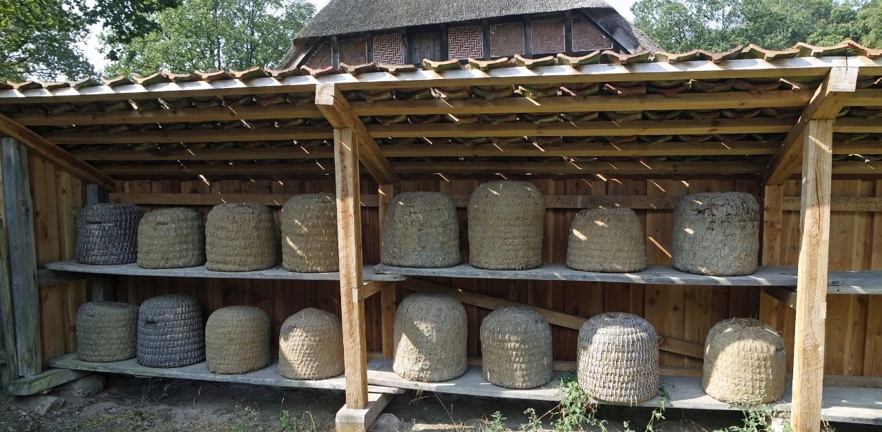 Traditionelle Bienenkörner der deutschen Heideimkerei