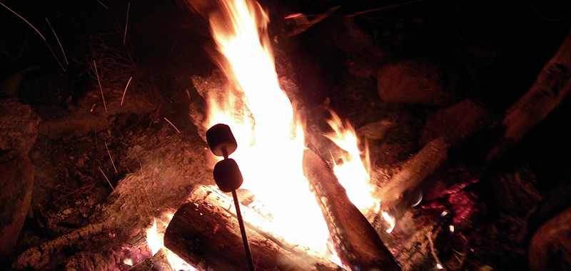 Lagerfeuer bei Ben&Jerry´s