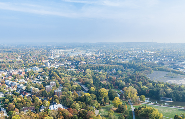 Ein Blick über Dortmund