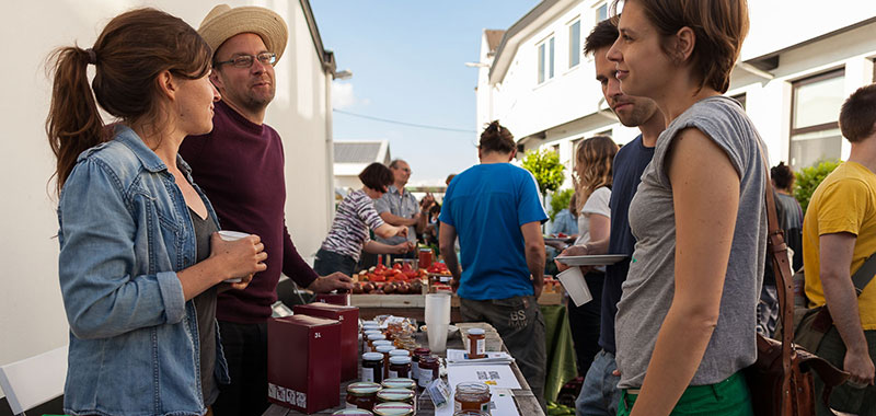 Marktstand von Food Assembly