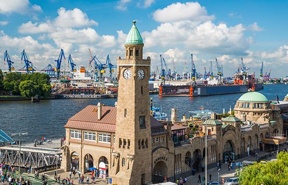 Hafen in Hamburg