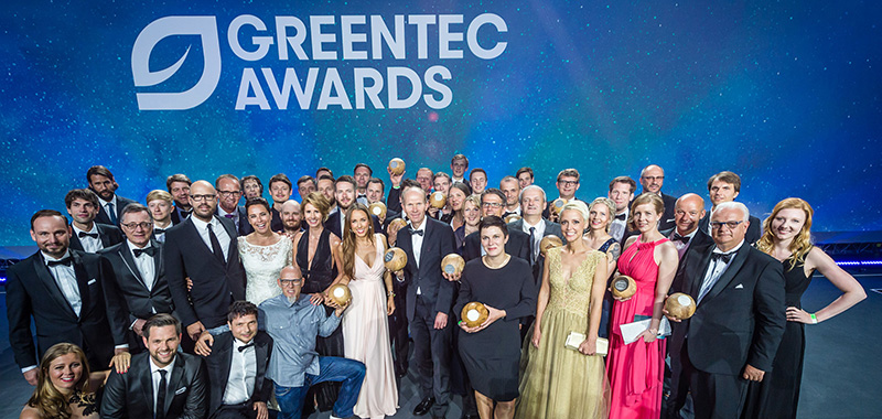 Gruppenbild des GreenTec Awards