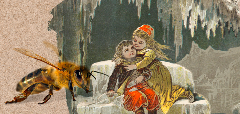 Weihnachten im Bienenstock: Die Schneekönigin