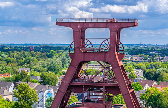 Steinkohleförderung im Ruhrgebiet