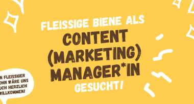 nearBees Job Content Marketing Manager mwd
