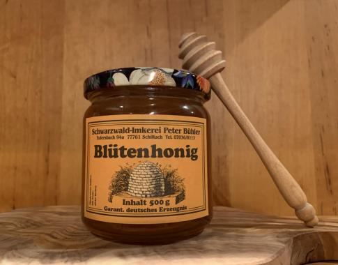 Blütenhonig aus der Region 500g Glas
