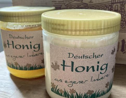 Cremiger Honig aus Deutschland
