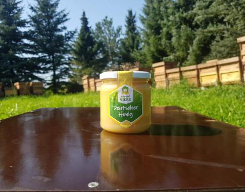 Rapshonig im Glas