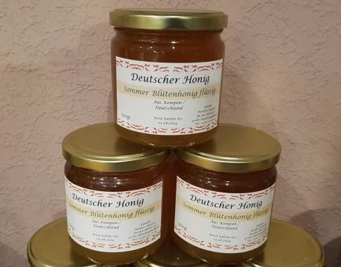 Sommerblütenhonig flüssig