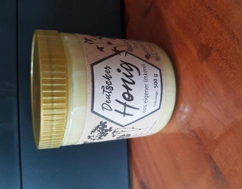 Frühtrachthonig im 500g Glas
