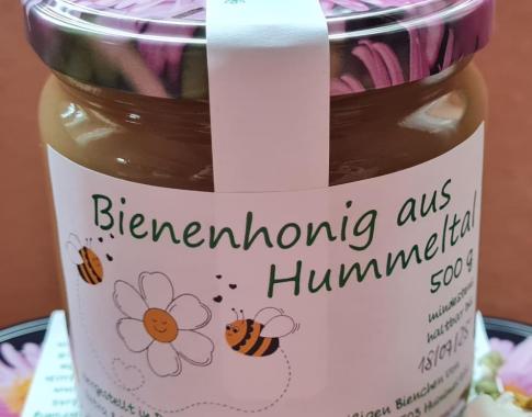 500 g Glas Honig aus Hummeltal