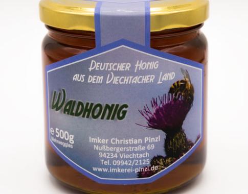 Waldhonig im 500g Glas