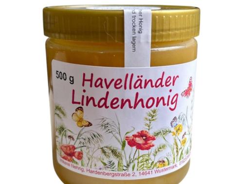 Lindenhonig aus dem Havelland cremig, geht hier nicht anders einzustellen