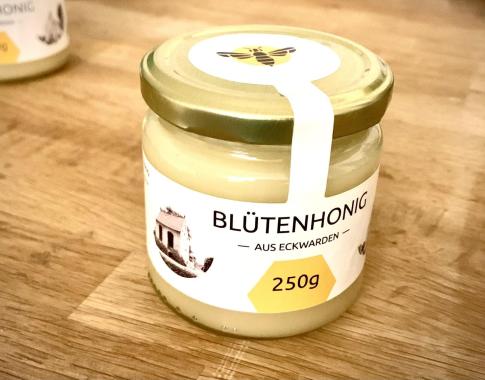 Blütenhonig im 250 g Glas