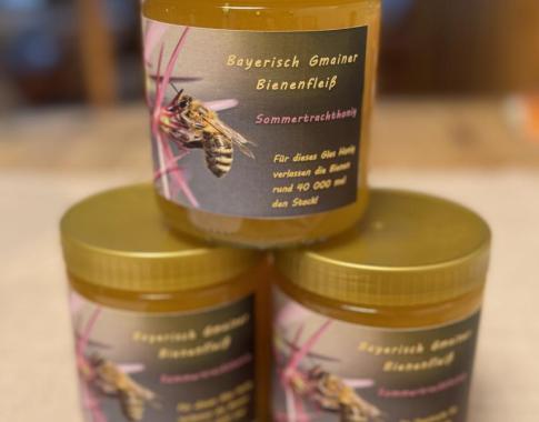 Cremiger Honig im 500 g Glas