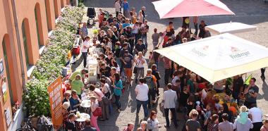 Marktplatz einer Marktschwärmerei