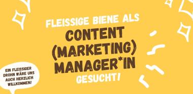 nearBees Job Content Marketing Manager mwd