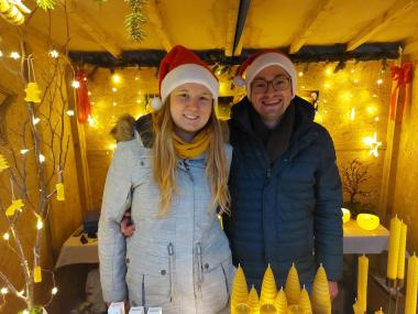 Am Weihnachtsmarkt