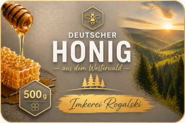 Imkerei Rogalski, Honigetikett